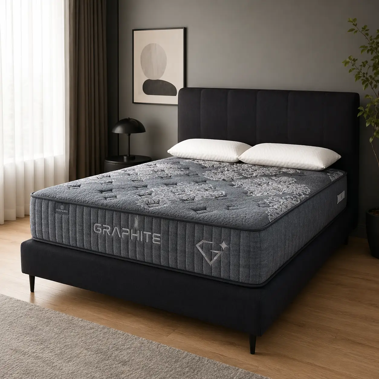 Matelas Graphite Hybride