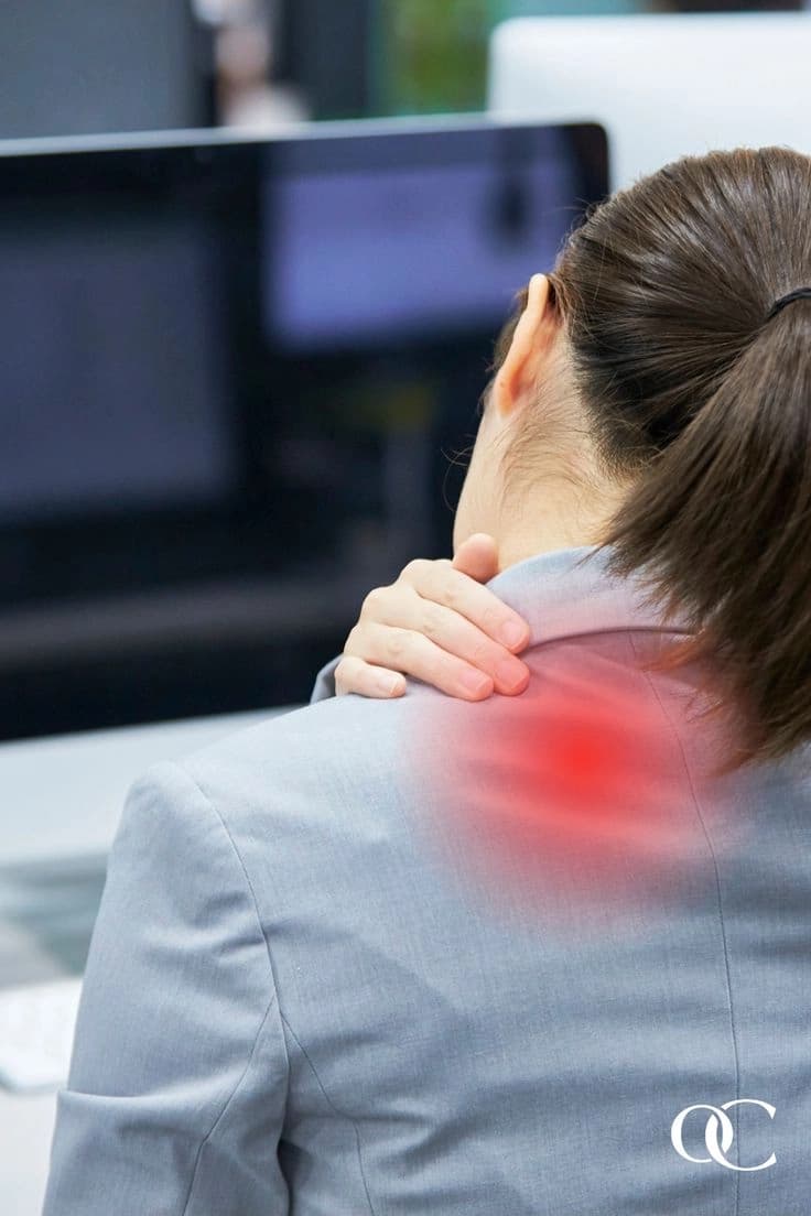 Oreiller ergonomique pour les cervicales